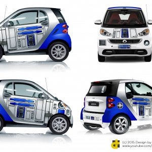 Smart Car - R2d2 Skin